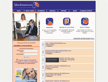 Tablet Screenshot of laboralrosario.com